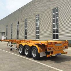 CIMC 3 Axle Skeleton Trailer Container Chassis