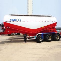 CIMC 28cbm Bulk Cement Tanker Trailer