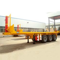 3 Axle Flatbed Tipper Trailer