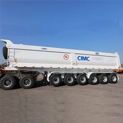 70T Rear Dumping Semi Trailer
