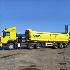 CIMC 38T End Dump Trailer