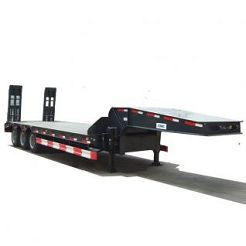 50 Ton Lowbed Truck trailer for Sale