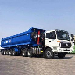 CIMC 5 Axle End Dump Trailer