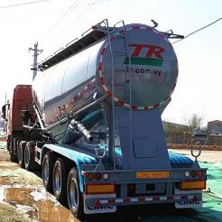 3 Axle Cement Transport Truck Trailer