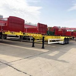 Tri Axle Container Skeletal Trailer