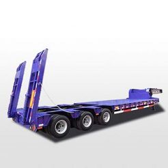 3 Line 6 Axle Semi Low Bed Trailer Price for Sale
