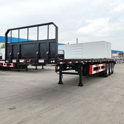 Tri Axle Trailer with Front Board