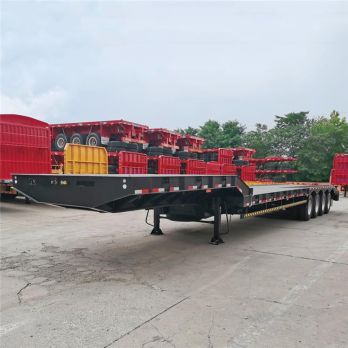 4 Axle Low Bed Trailer