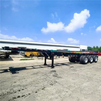 CIMC 3 Axle Extendable Container Chassis Trailer