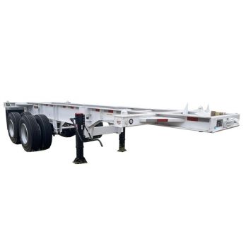 2 Axle 20ft Container Chassis Trailer