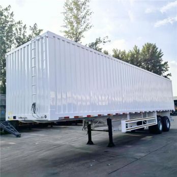 2 Axle Van Box Trailer
