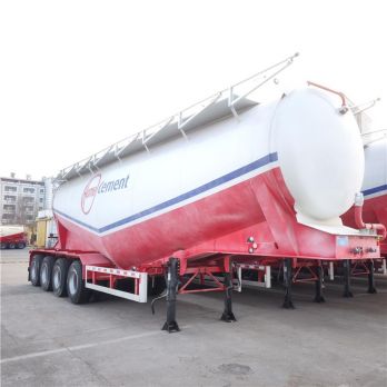CIMC 4 Axle Cement Tanker Trailer