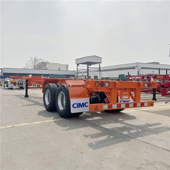 2 Axle 40ft Container Chassis Trailer