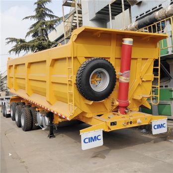 CIMC 3 Axle 60 Ton Dump Semi Trailer