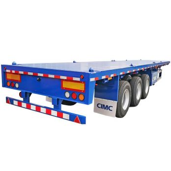 CIMC Flatbed Tri Axle Trailer