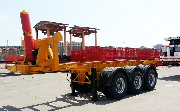 3 Axle Tipping Chassis Trailer