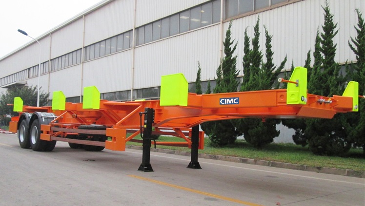 40 Feet Terminal Port Semi Trailer