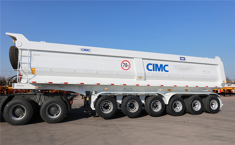 6 Axle Rear Dumping Semi Trailer