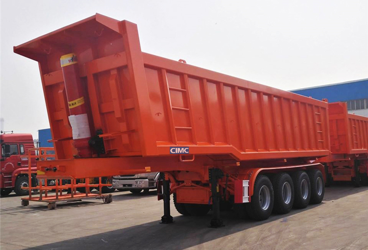 35Cbm Dropside Tipper Trailer