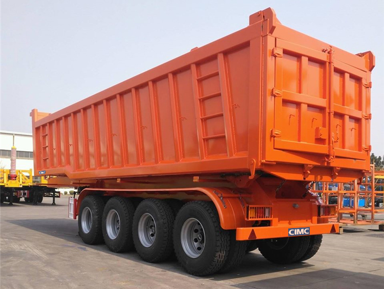35Cbm Dropside Tipper Trailer