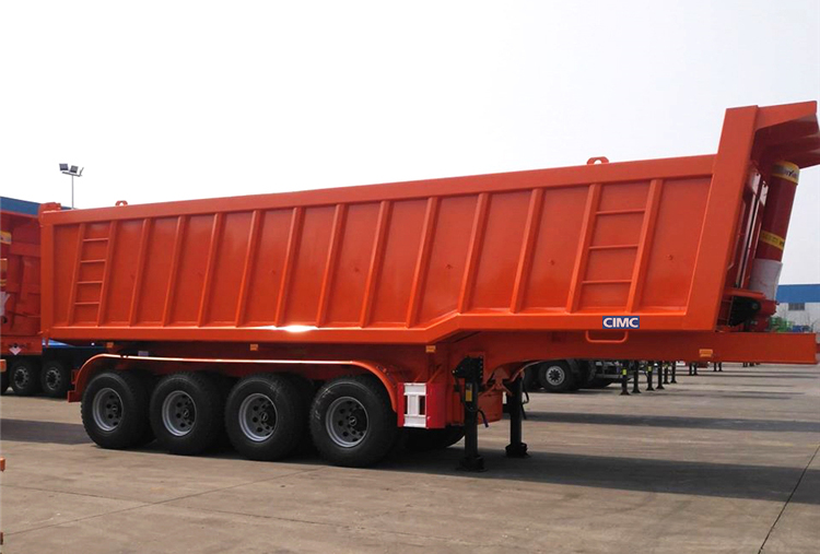 35Cbm Dropside Tipper Trailer