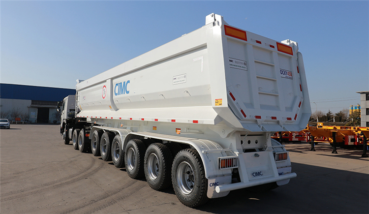70T Rear Dumping Semi Trailer