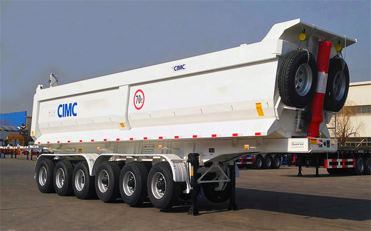 70T Rear Dumping Semi Trailer